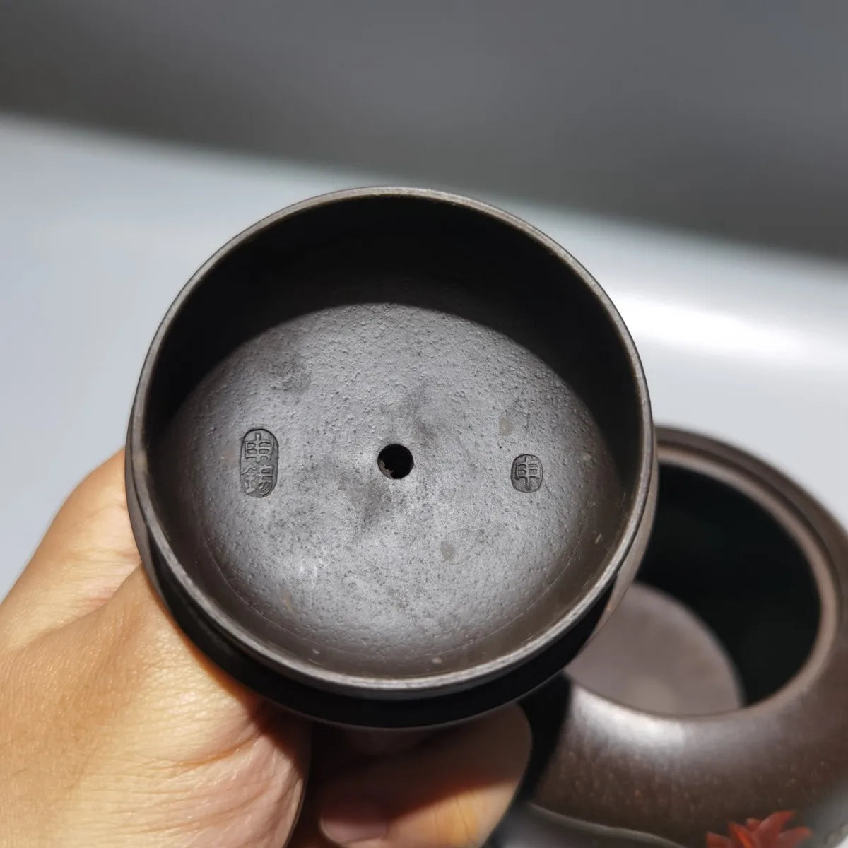 Chinese Yixing Zisha Clay Teapot  A bead Pot  Shenxi 280ml