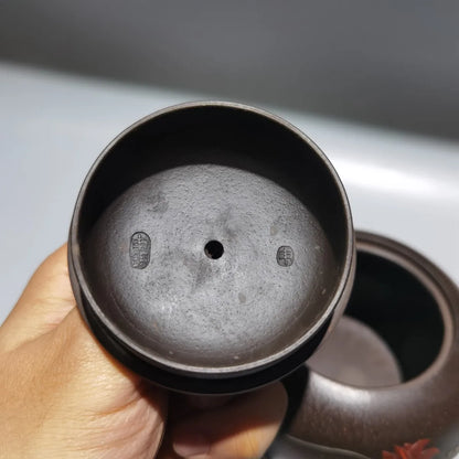 Chinese Yixing Zisha Clay Teapot  A bead Pot  Shenxi 280ml