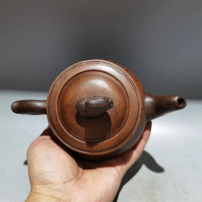 Chinese Yixing Zisha Clay Teapot  Auspicious Pot Shi Dabin 320ml