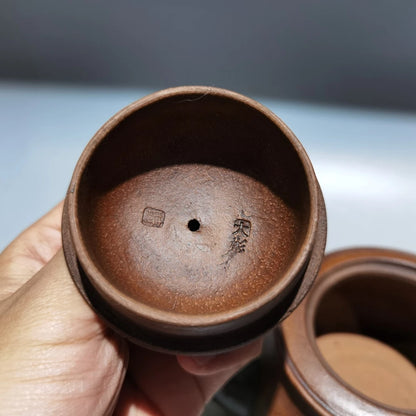 Chinese Yixing Zisha Clay Teapot  Auspicious Pot Shi Dabin 320ml