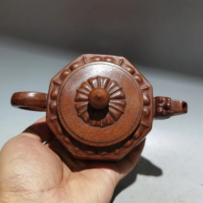 Chinese Yixing Zisha Clay Teapot  Bafang Ruyi Pot Gu Jingzhou 240ml