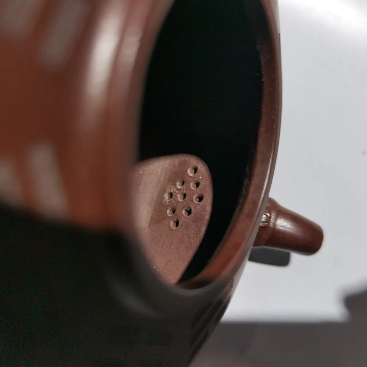 Chinese Yixing Zisha Clay Teapot  Bagua Pot Gu Jingzhou Raw Ore Purple Mud 360ml