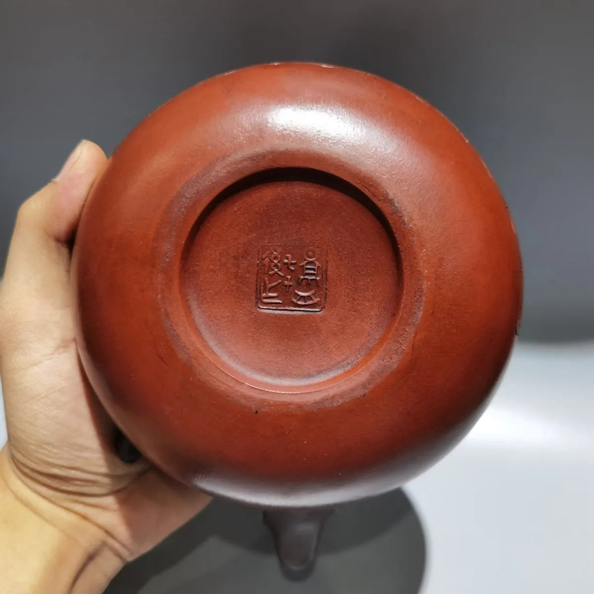 Chinese Yixing Zisha Clay Teapot  Baiguo Lifting beam Pot Gu Jingzhou 580ml