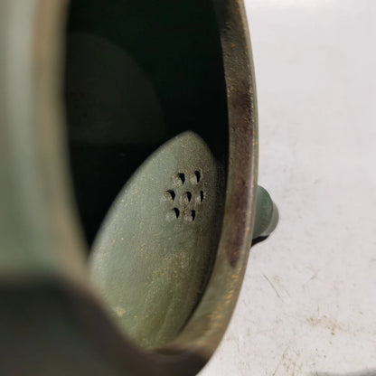 Chinese Yixing Zisha Clay Teapot  Bamboo Leaf Pot Old Artist 500ml