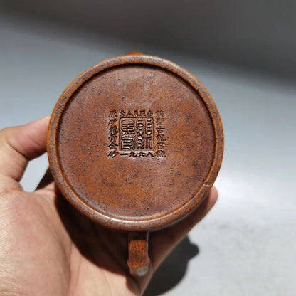 Chinese Yixing Zisha Clay Teapot  Bamboo joint Pot Gu Jingzhou 200ml