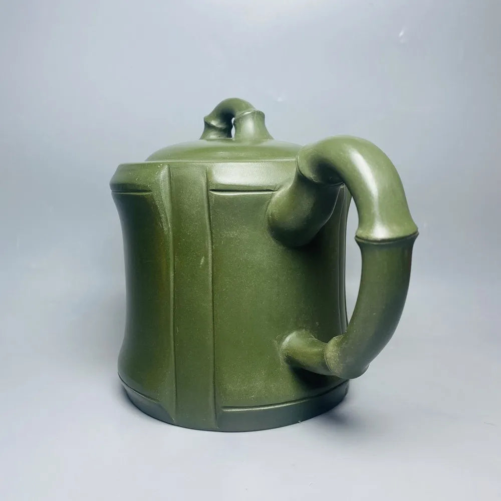 Chinese Yixing Zisha Clay Teapot  Bamboo joint Pot Gu Jingzhou 450ml