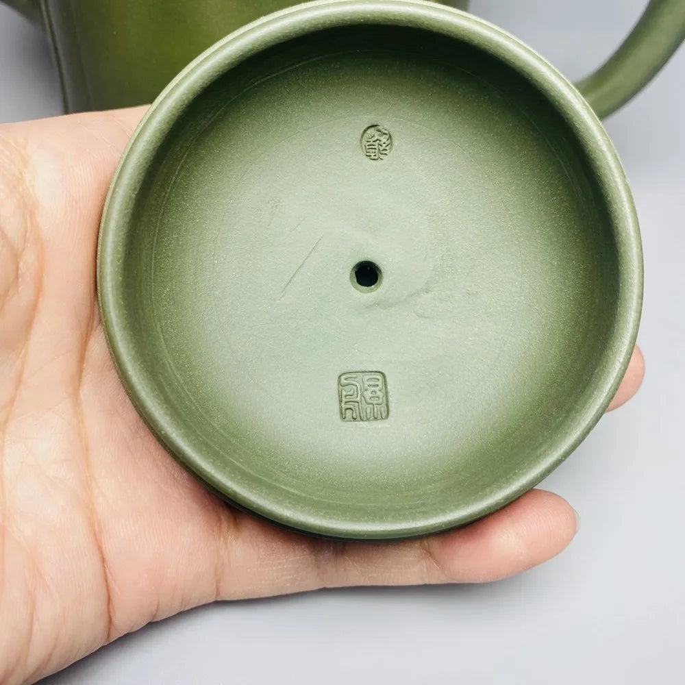 Chinese Yixing Zisha Clay Teapot  Bamboo joint Pot Gu Jingzhou 450ml