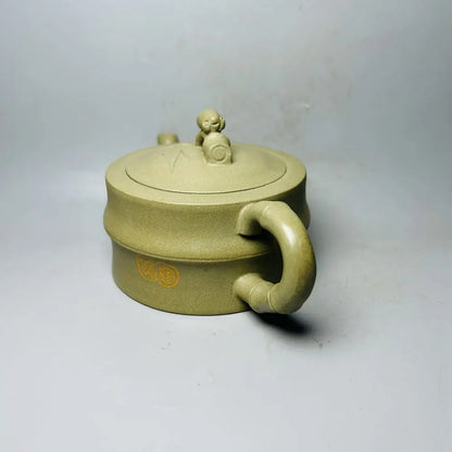 Chinese Yixing Zisha Clay Teapot  Bamboo section Pot Zhang Ling 350ml