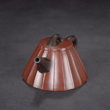 Chinese Yixing Zisha Clay Teapot  Bawang stone Ladybug Pot Zhou Guizhen 260ml