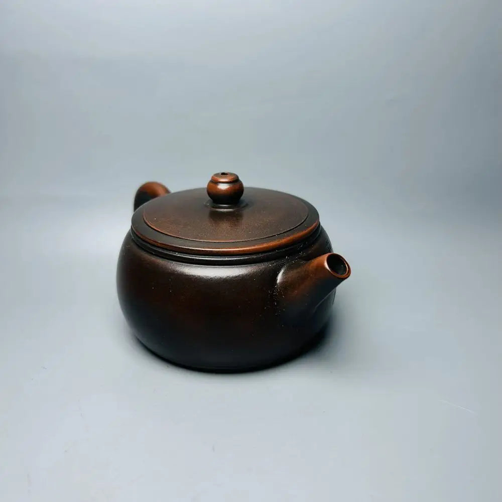 Chinese Yixing Zisha Clay Teapot  Big Mouth Lid Fu Pot Gu Jingzhou 200ml
