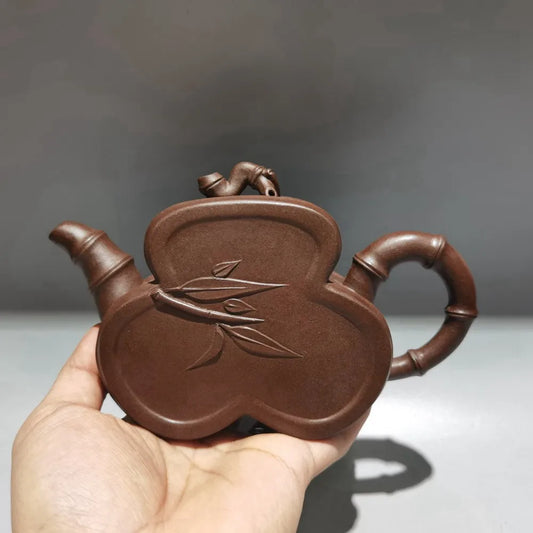 Chinese Yixing Zisha Clay Teapot  Blessing Pot Jiang Rong 300ml
