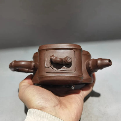 Chinese Yixing Zisha Clay Teapot  Blessing Pot Jiang Rong 300ml
