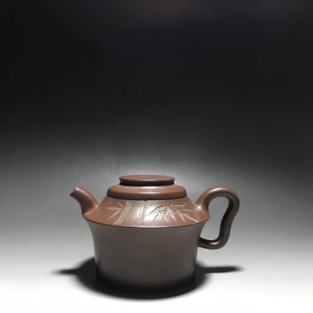 Chinese Yixing Zisha Clay Teapot  Breeze Bamboo Rhyme Pot  Yang Fengnian 350ml