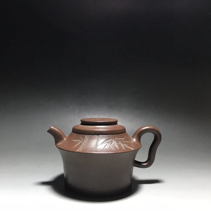 Chinese Yixing Zisha Clay Teapot  Breeze Bamboo Rhyme Pot  Yang Fengnian 350ml