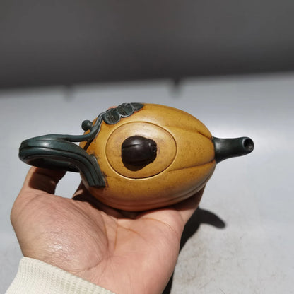 Chinese Yixing Zisha Clay Teapot  Buddha Hand Pot Fan Guoqiang 160ml