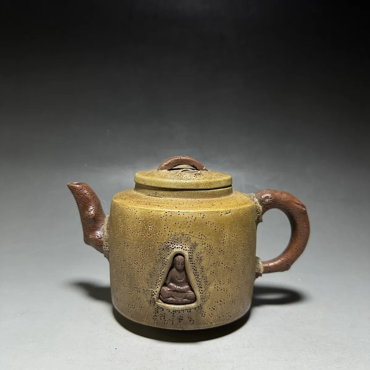 Chinese Yixing Zisha Clay Teapot  Buddhist predestination Pot Jinsha Temple Monk 650ml