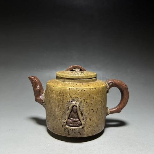 Chinese Yixing Zisha Clay Teapot  Buddhist predestination Pot Jinsha Temple Monk 650ml