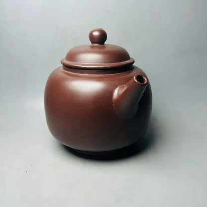 Chinese Yixing Zisha Clay Teapot  Carving word Pot  Gu Shaopei 280ml