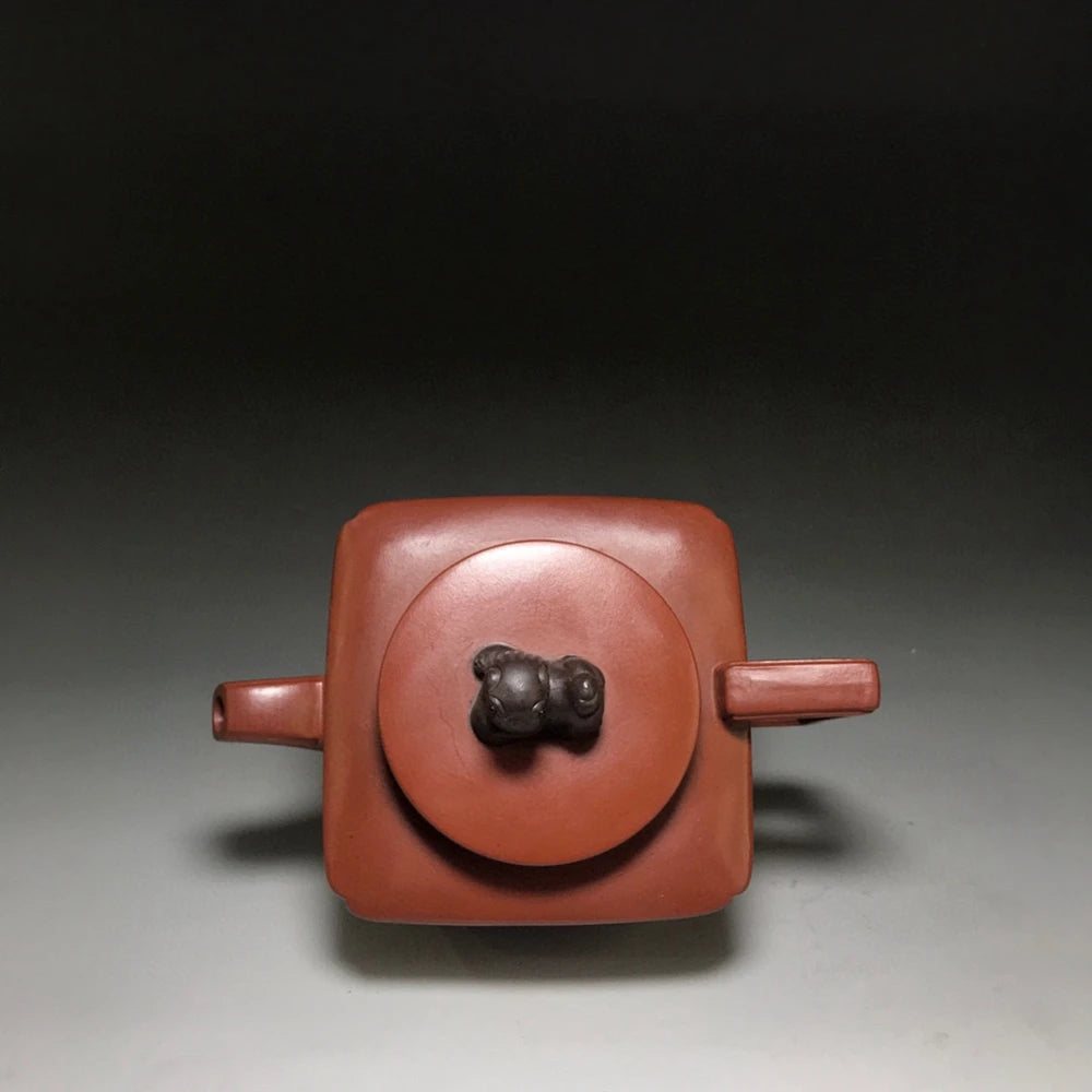 Chinese Yixing Zisha Clay Teapot  Chayuan Sifang Pot Gu Jingzhou 300ml