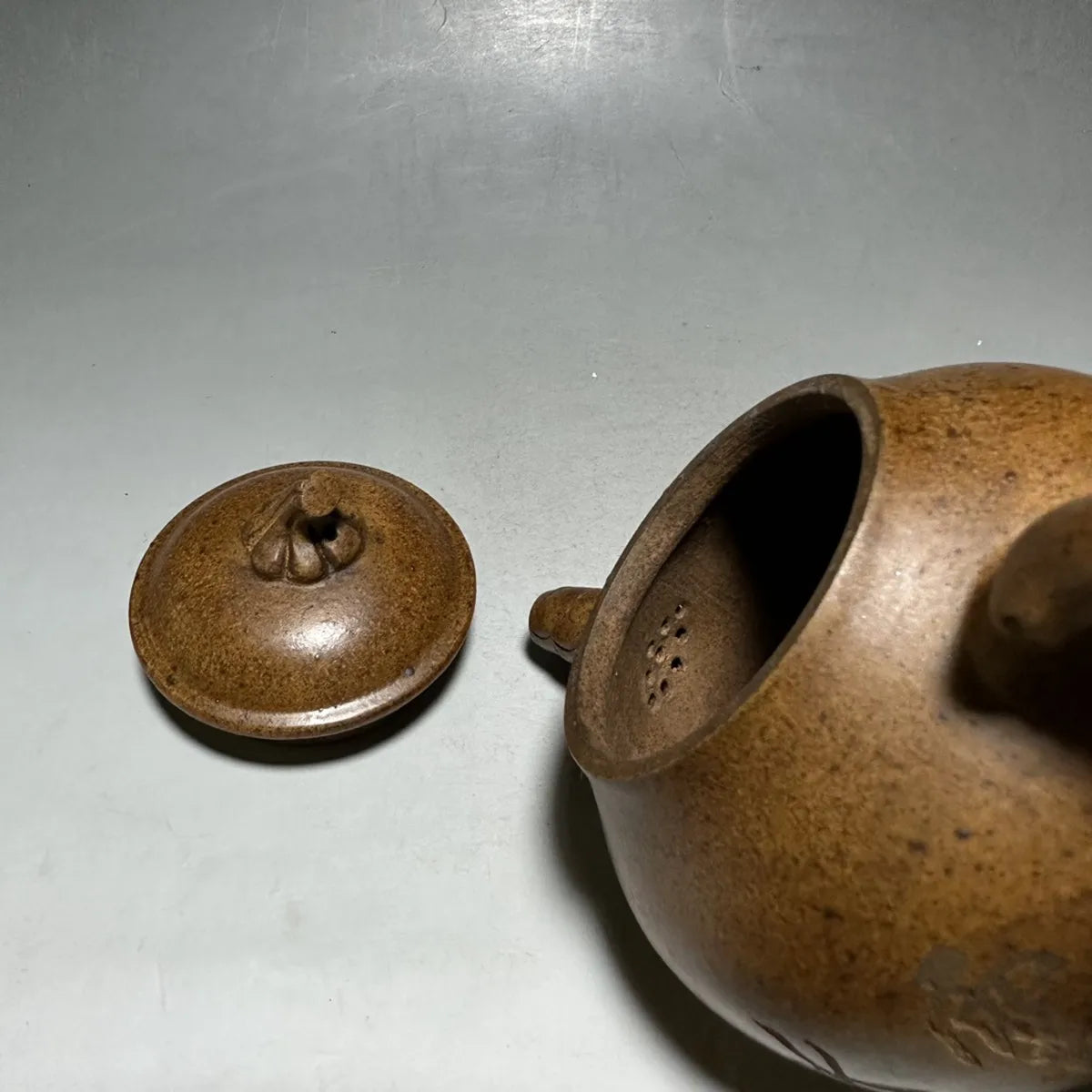 Chinese Yixing Zisha Clay Teapot  Cloud Water Zen Heart Pot Gu Jingzhou 500ml