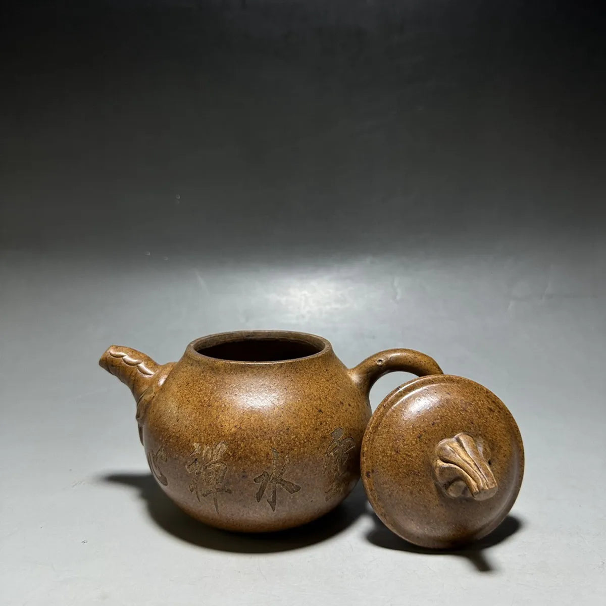 Chinese Yixing Zisha Clay Teapot  Cloud Water Zen Heart Pot Gu Jingzhou 500ml