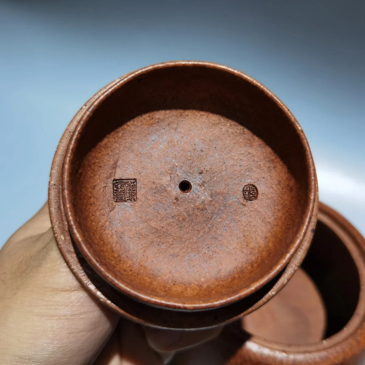 Chinese Yixing Zisha Clay Teapot Coin Pot Gu Jingzhou 420ml