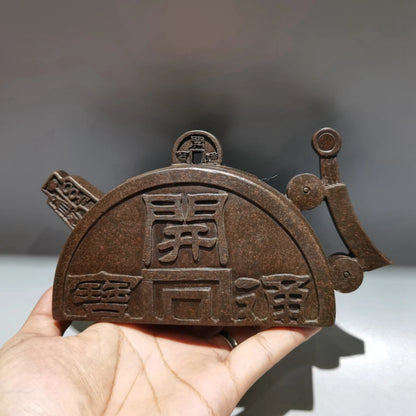 Chinese Yixing Zisha Clay Teapot  Coin Pot Xu Weijun 300ml