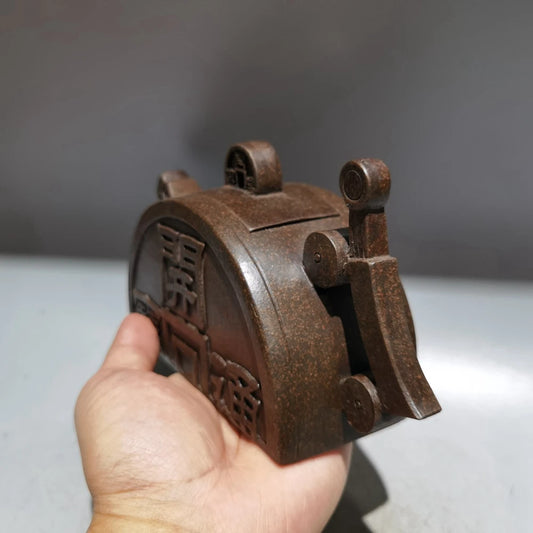 Chinese Yixing Zisha Clay Teapot  Coin Pot Xu Weijun 300ml