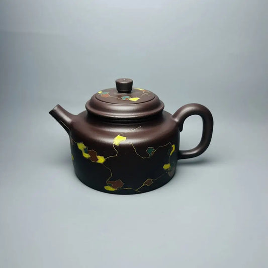 Chinese Yixing Zisha Clay Teapot  Dezhong Borneol Pot Bao Yuhua 260ml