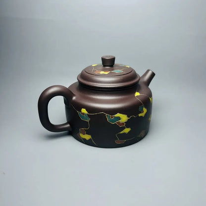 Chinese Yixing Zisha Clay Teapot  Dezhong Borneol Pot Bao Yuhua 260ml