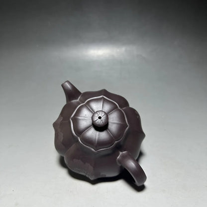 Chinese Yixing Zisha Clay Teapot  Diamond flower Pot Fang Kaiming 260ml
