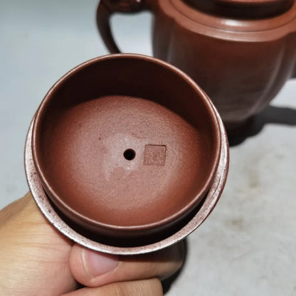 Chinese Yixing Zisha Clay Teapot  Dragon & Phoenix Bring Prosperity Pot  Fan Zhenggen 380ml