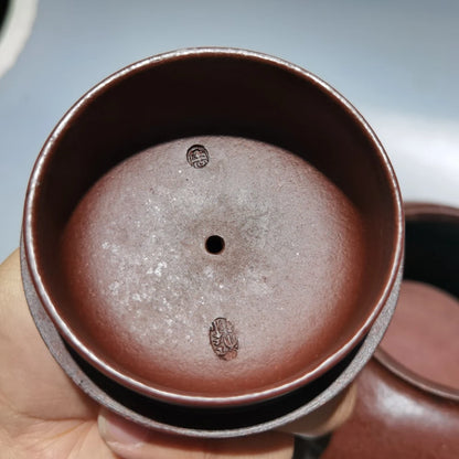 Chinese Yixing Zisha Clay Teapot  Dragon Phoenix Chengxiang Pot  Zhou Guizhen 380ml