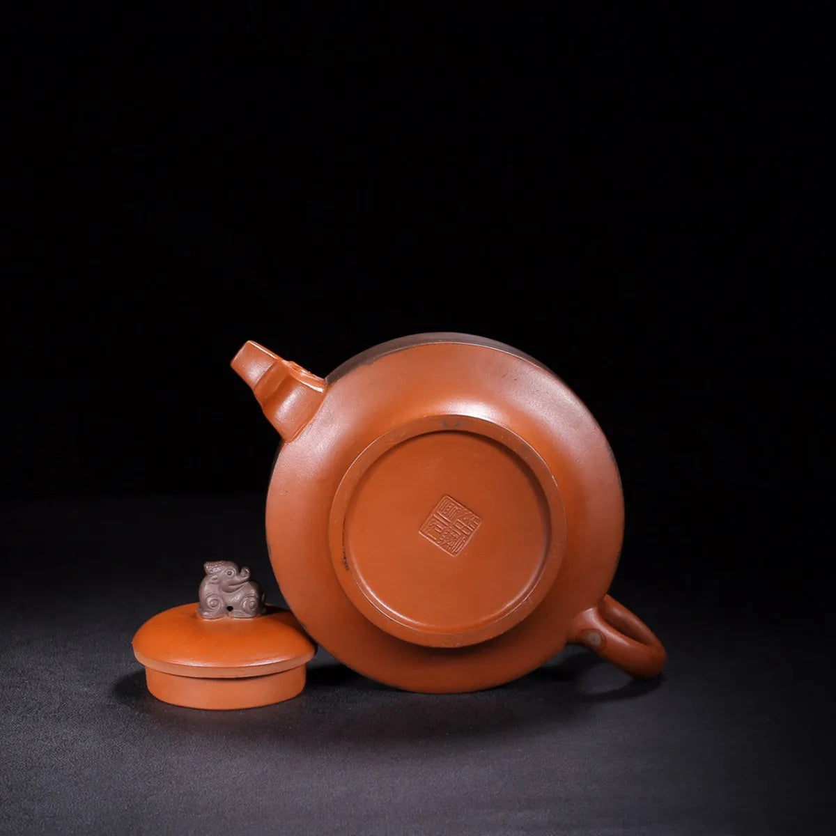 Chinese Yixing Zisha Clay Teapot  Dragon Pot Manxi Ceramic Art 450ml