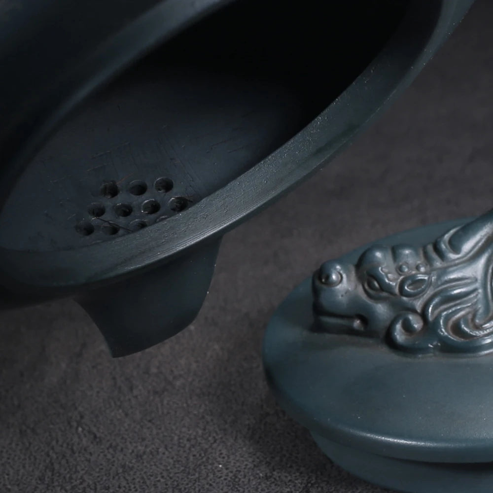 Chinese Yixing Zisha Clay Teapot  Dragon Pot Wang Shigeng 350ml