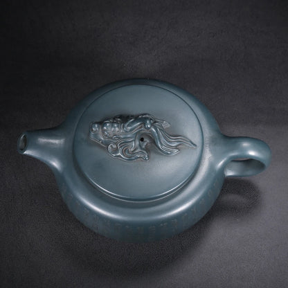 Chinese Yixing Zisha Clay Teapot  Dragon Pot Wang Shigeng 350ml