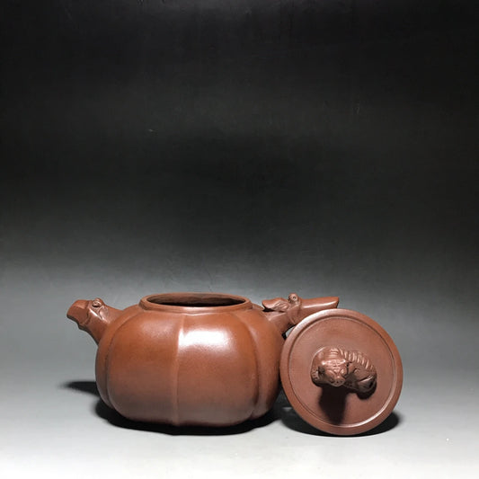 Chinese Yixing Zisha Clay Teapot  Dragon lion Pot  Shao Daheng 460ml