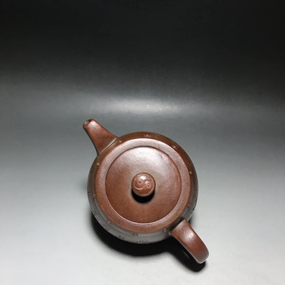 Chinese Yixing Zisha Clay Teapot  Drum Pot  Wang Nanlin 400ml