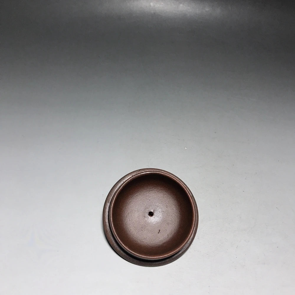 Chinese Yixing Zisha Clay Teapot  Drum Pot  Wang Nanlin 400ml