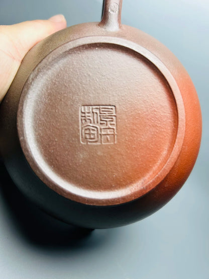 Chinese Yixing Zisha Clay Teapot  Duo Zhi pot Gu Jingzhou 400ml