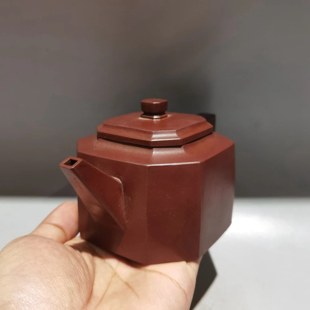 Chinese Yixing Zisha Clay Teapot  Eightfold Divine Rhyme Pot Chen Guoliang 300ml