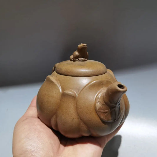 Chinese Yixing Zisha Clay Teapot  Frog Pot Shao Daheng 320ml