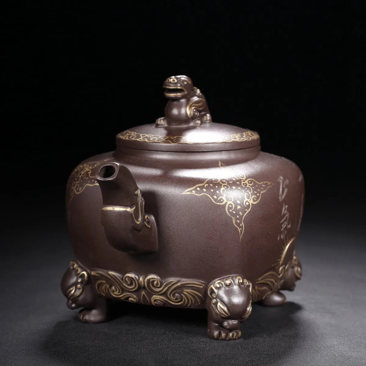 Chinese Yixing Zisha Clay Teapot  Full of righteousness Pot Xu Hantang 400ml