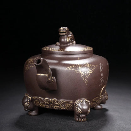 Chinese Yixing Zisha Clay Teapot  Full of righteousness Pot Xu Hantang 400ml