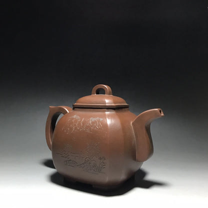 Chinese Yixing Zisha Clay Teapot  Fuwang Bafang Pot 900ml
