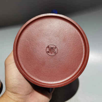 Chinese Yixing Zisha Clay Teapot  Gold enamel Pot Jinding trademark 360ml