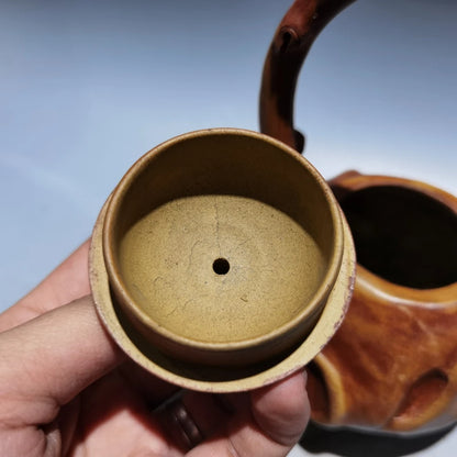 Chinese Yixing Zisha Clay Teapot  Gongchun Lifting Beam Pot  Gongchun 260ml