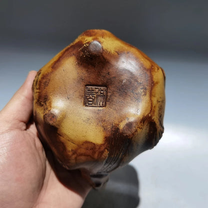 Chinese Yixing Zisha Clay Teapot  Gongchun Lifting Beam Pot  Gongchun 260ml