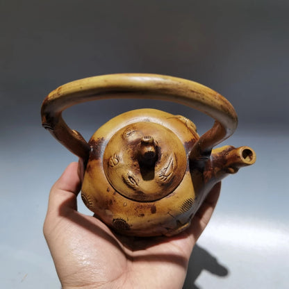 Chinese Yixing Zisha Clay Teapot  Gongchun Lifting Beam Pot  Gongchun 260ml