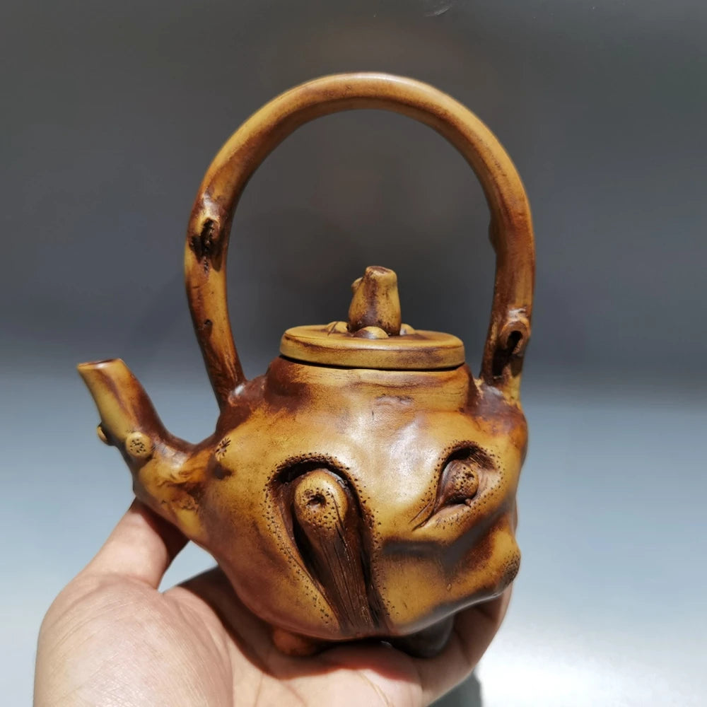 Chinese Yixing Zisha Clay Teapot  Gongchun Lifting Beam Pot  Gongchun 260ml
